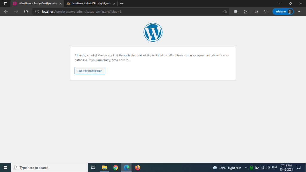 How to install WordPress on WAMP Server - Roghithsam